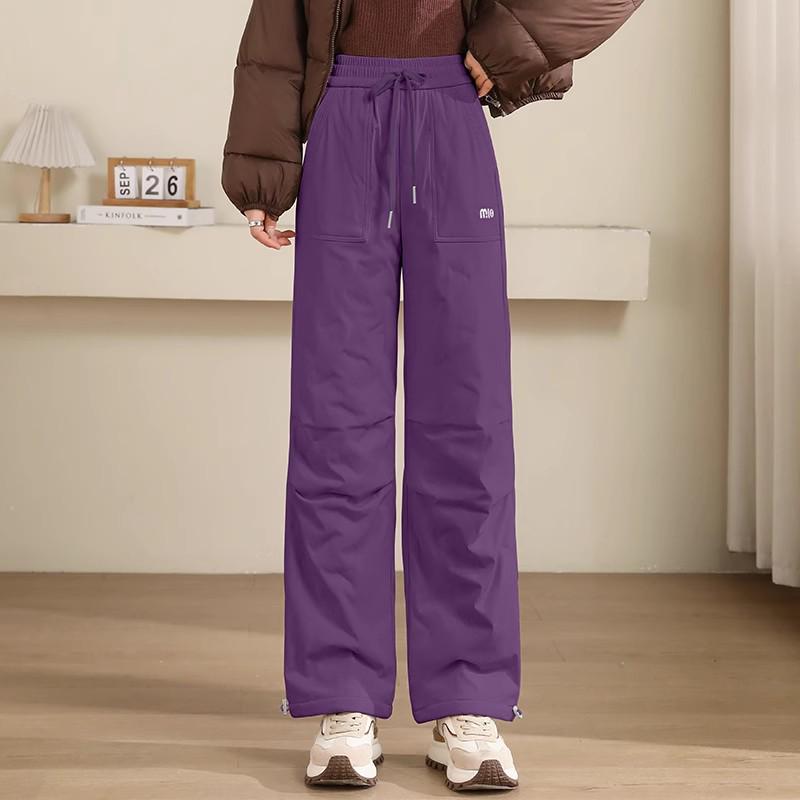 Женские ветрозащитные сноубордические штаны 2025: Морозостойкие, утепленные, готовые к катанию на лыжах пуховые брюки для зимней погоды до -40°C