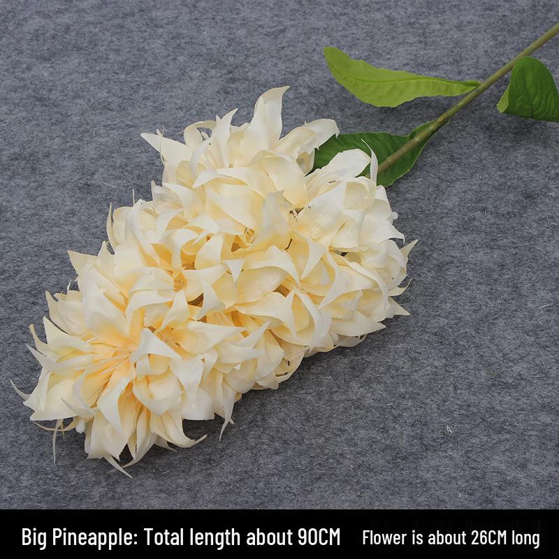 Свадебный декор из шелковых цветов шампанского - Искусственные элементы цветочного оформления потолка и прохода