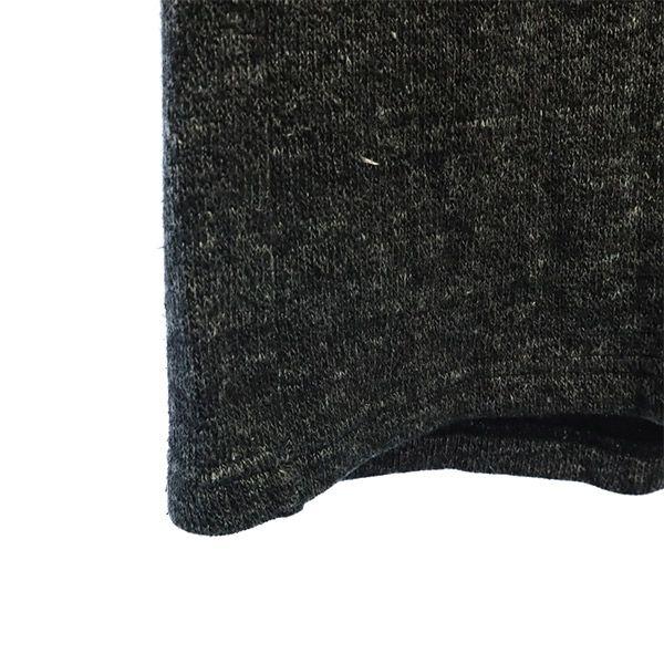 BLACK LABEL CRESTBRIDGE клетчатый трикотаж с длинным рукавом M серый свитер с круглым вырезом Мужской Б/у