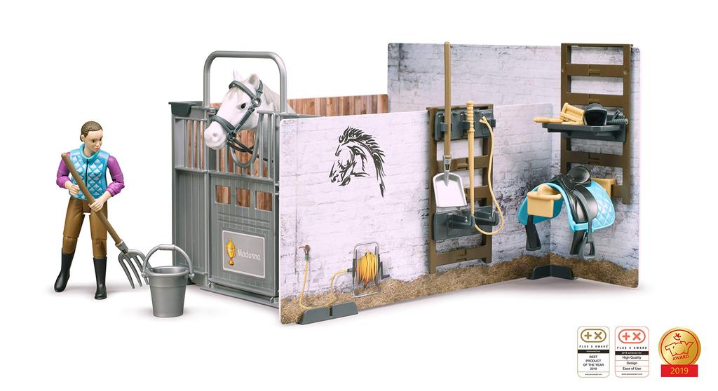 Bruder 62506 Bworld Конюшня, Мульти