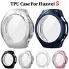 Чехол из ТПУ для Huawei watch 5 46 мм 42 мм аксессуары Полностью ударопрочный Защитная Рамка-бампер корпус для Huawei watch5 46 крышка