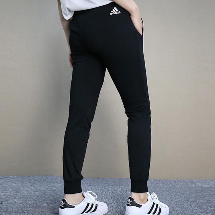 Adidas Casual Pants Women's Black Moderate Skinny Pants CF3847