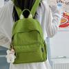 Simple Japanese Backpack Women's New Casual Style Backpack Junior High School Schoolbag Women's Backpack