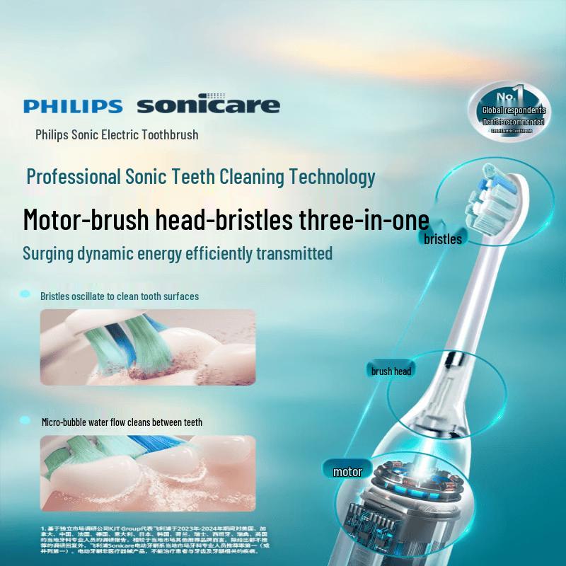 Philips Электрическая зубная щетка DiamondClean 1 серии, штепсель CN (адаптер в комплекте)