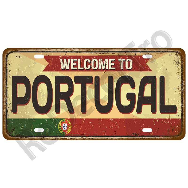 Madrid City Tinplates Plate Metal Sign Plaque Poster Vintage Tin Sign For Paris Bar Pub Cafe Man Cave Decoration Home Decor Art