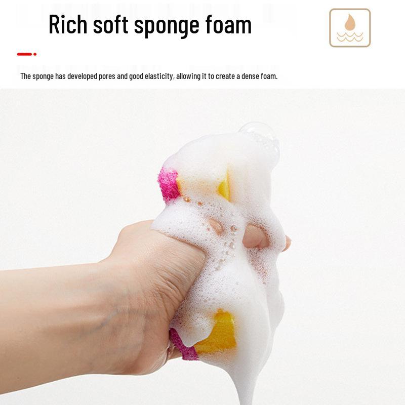 3M Scotch-Brite Высококачественная кухонная губка для чистки - Прочная, Сильное удаление пятен для посуды и кастрюль