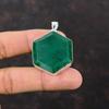 Ограненный замбийский изумрудный кулон, ювелирные изделия из драгоценных камней, кулон из стерлингового серебра 925 пробы, удивительный кулон ручной работы, эффектный кулон, женский специальный подарок