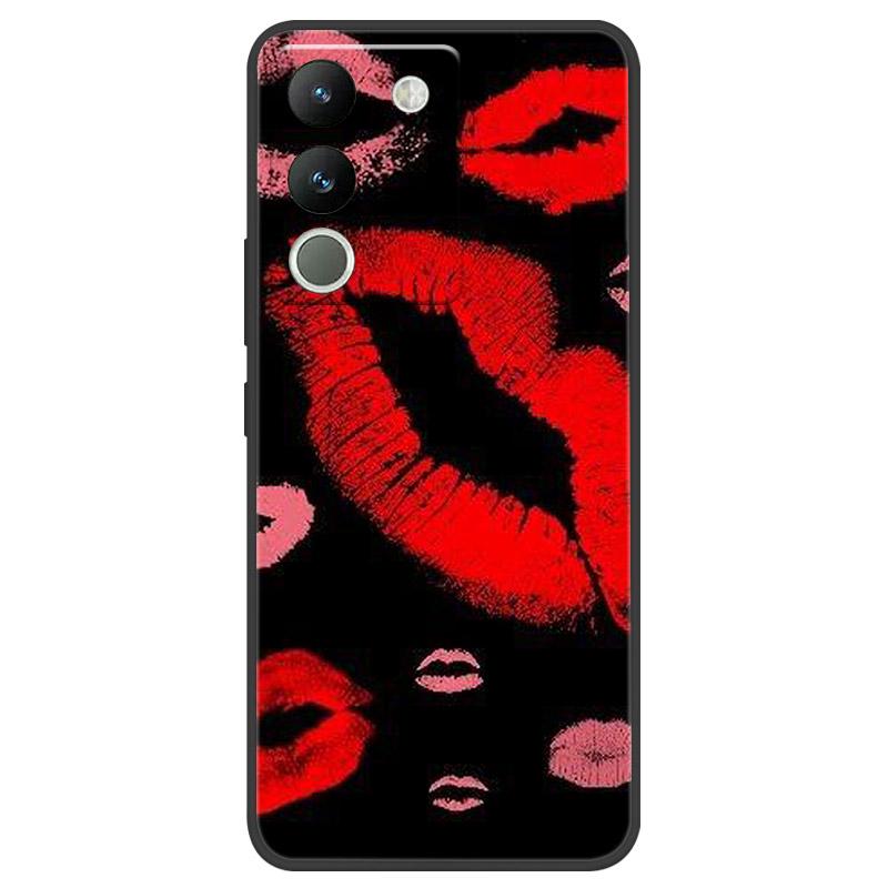 Чехол для VIVO V29E V2317 Защитный чехол для камеры Для телефона VIVO Y200 5G Мягкий силиконовый TPU Задняя крышка V2307 Ударопрочный Fundas