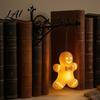 Whimsical Library Display Light Christmas Bookshelf Lamp Nook with Warm LED Nightlight 3D Printed Shade Decorative Shelf Lantern for Vintage Hidden