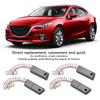 Replaceable Carbon Motor Brush 4 Pcs Alternator Brush Set A647X50870 Metal Alternator Brush Set IR IF Replacement