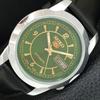 АВТОМАТИЧЕСКИЕ ВИНТАЖНЫЕ ОТРЕМОНТИРОВАННЫЕ МУЖСКИЕ ЧАСЫ SEIKO 5 ЯПОНИЯ ЗЕЛЕНЫЙ ЦИФЕРБЛАТ a445535-1