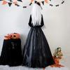 Halloween costume for adults: zombie bride, ghost bride, vampire, demon, angel, witch, queen, and court-style dress