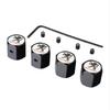 Anti-theft Car Wheel Tire Stem Valve Caps for Peugeot 407 206 107 307 308 406 408 208 301 3008 2008 208XS 208GTi Exterior