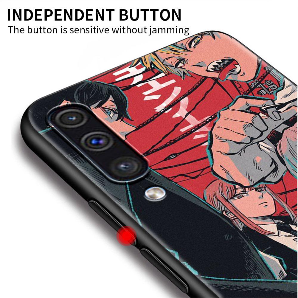 Case For Samsung Galaxy Note 20 Ultra 10 Plus Lite 9 8 A50 A70 A30 A20e A20 A40 A10 A10e A60 Phone Cover Manga Chainsaw Man Capa