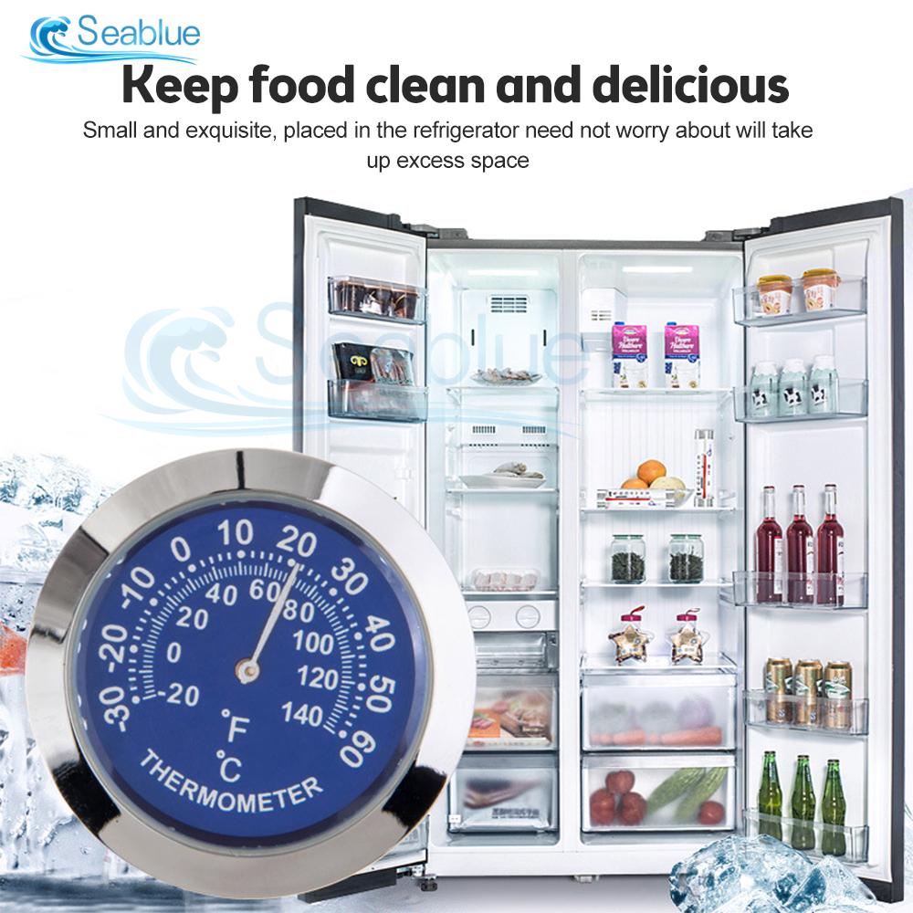 TH30 Мини Металлический Термометр Гигрометр Механический 35 мм Автомобильный Датчик Температуры Гигротермограф Холодильник Внутреннего