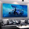 Modern Style Car Nissan Skyline GTR R34 Canvas Painting Posters and Prints Wall Art Pictures for Living Room Home Decoration No Frame