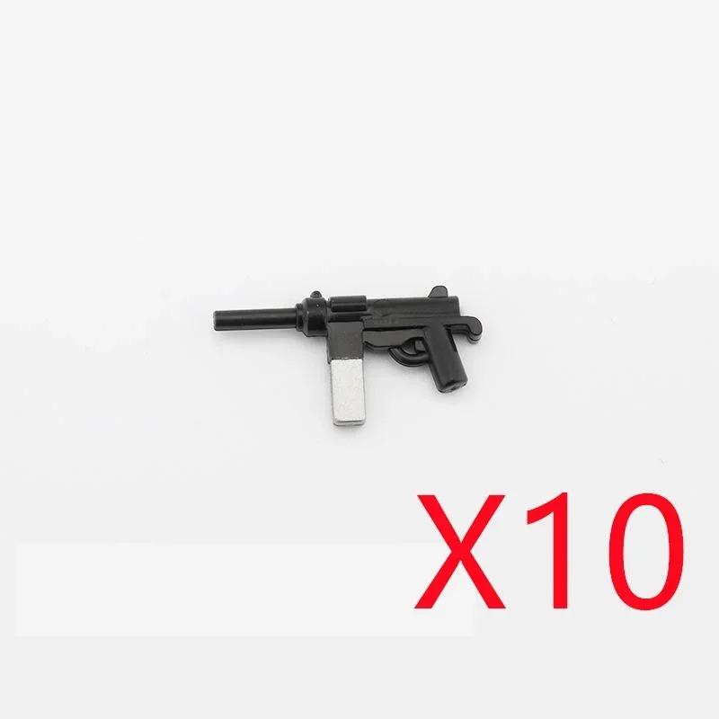 5 СМ Вторая мировая война Военные строительные блоки Американские Немецкие Советские Фигурки солдат Оружие Аксессуары Пистолеты Пистолет Снайперский ремень Мини-кирпичики MOC