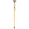 Телескопическая легкая трость из алюминиевого сплава для треккинга и альпинизма (Золото)
