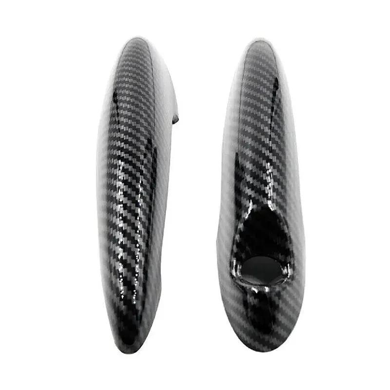 2 шт./компл. наклейки на дверные ручки автомобиля, подходят для MINI Cooper R50 R52 R53 R55 R56 2001-2013, автомобильные аксессуары, накладка на дверную ручку