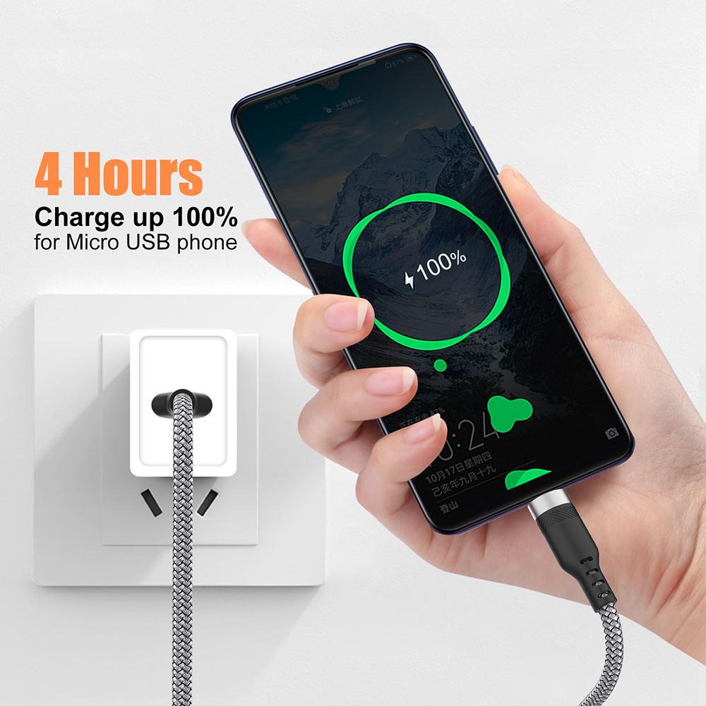 Xiaomi Micro USB 3м 5 метров Кабель-удлинитель для быстрой зарядки USB-кабель для зарядки Android для Xiaomi Redmi Samsung VR-камеры Gam Micro USB-порт