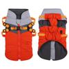 Warm Dog Coat Autumn Winter Dog Jacket with Harness Cold Weather Waterproof Dog Clothes for Large Medium Small Dogs Outfit