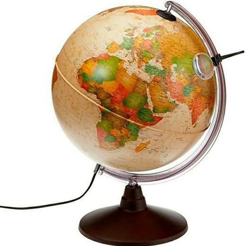 Nova Rico-Earth Globe with Light Nova Rico Marco Polo Ø 26 Cm Multicolor Plastic