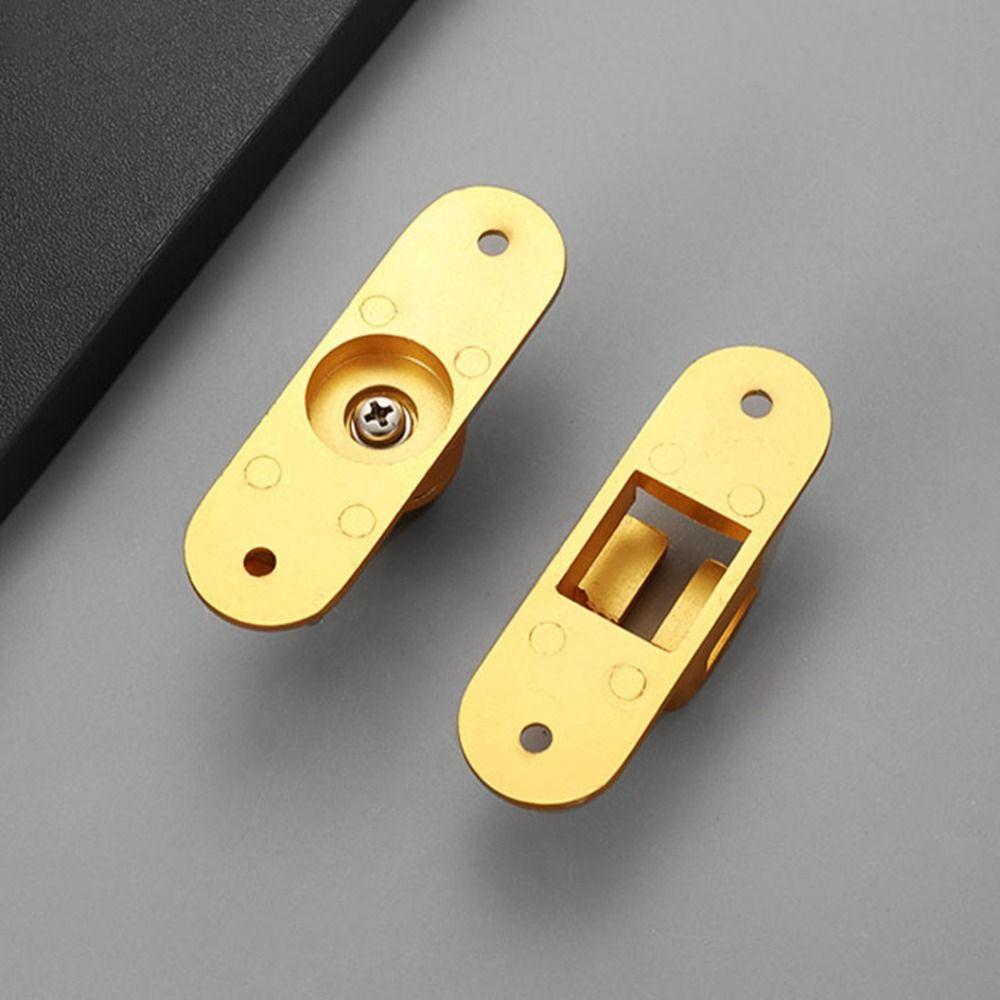 New Zinc Alloy Anti-theft Buckle 90°/180° Anti-theft Sliding Door Latch Dual Purpose Hardware Door Buckle Door