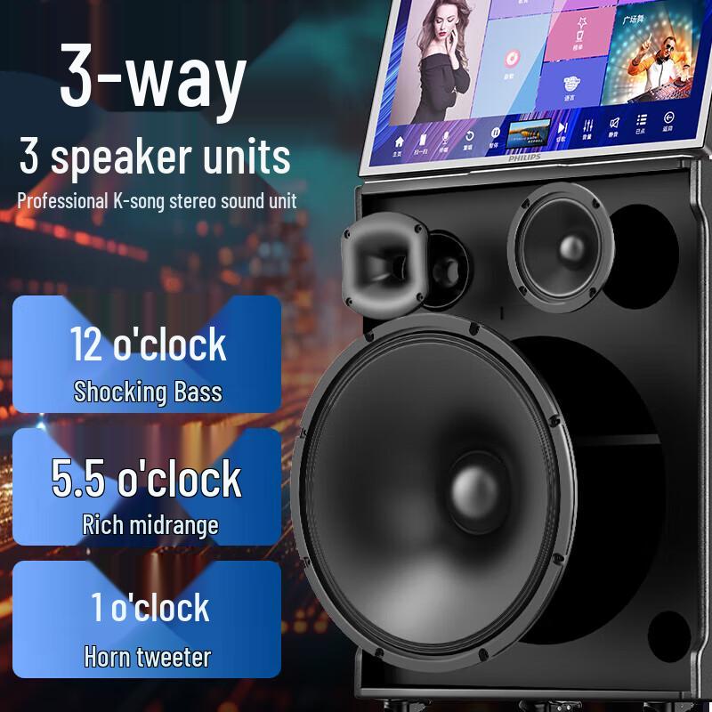 Philips SD329TSE KTV Караоке Акустическая Система с Дисплеем