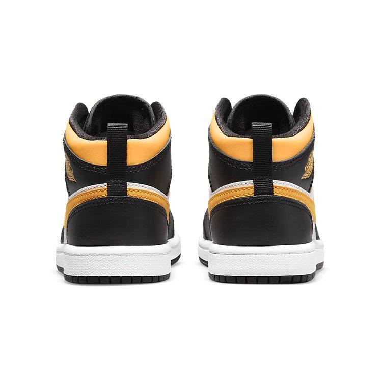 Jordan 1 Mid PS Черный Университетское Золото 640734-177