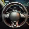 Чехол на руль автомобиля Кожаный Для Mazda CX-5 CX5 Atenza 2014 Новая Mazda 3 Оплетка на руль Автоаксессуар