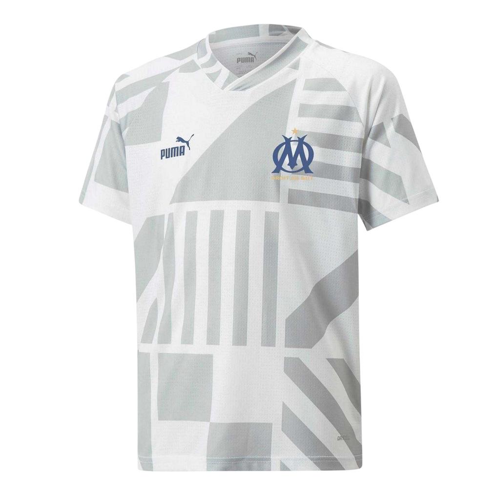 Puma Детская тренировочная футболка Olympique De Marseille с коротким рукавом