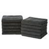 Hotel Long Set of 10 Long Face Towels Made In Japan Senshu Towel 32 X Charcoal Gray (Approx. 100cm)