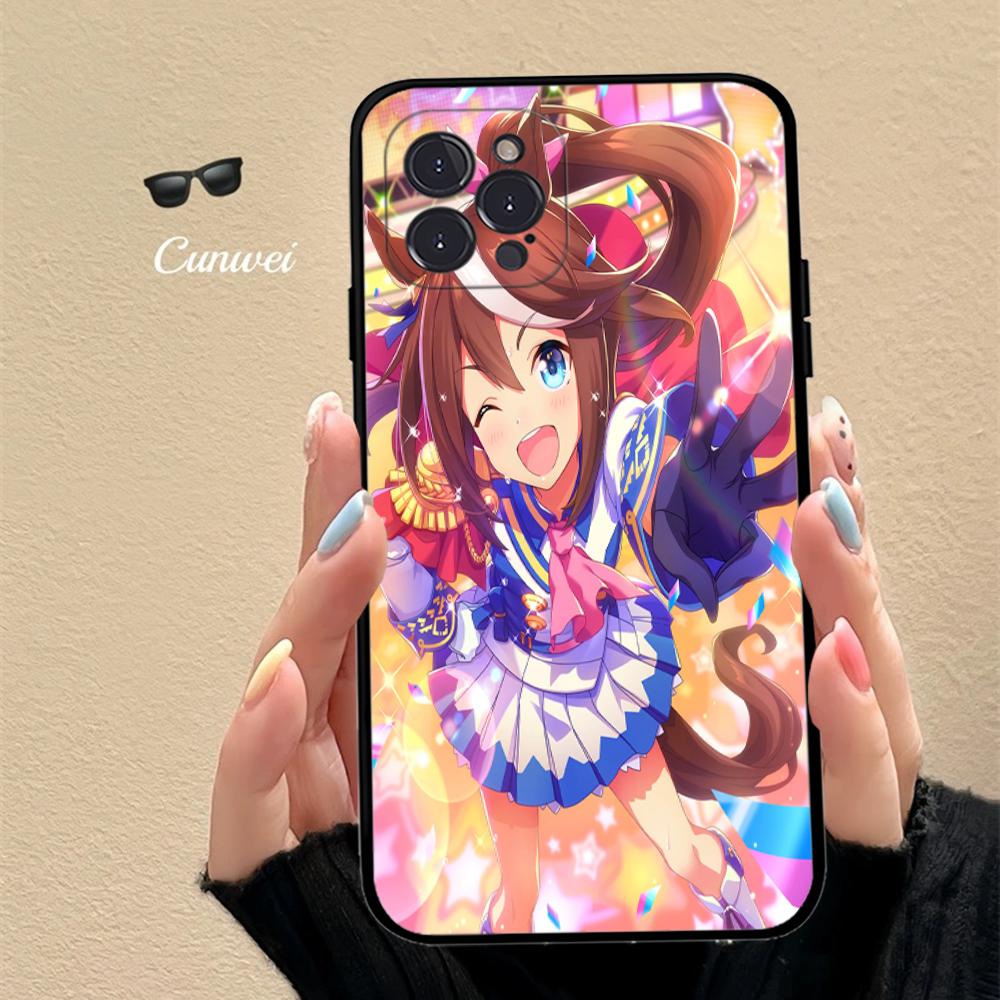 Чехол для телефона Аниме Ума Мусуме Претти Дерби Токай Тейо Для IPhone 16 15 14 11 12 13 Mini Pro XS Max Чехол 6 7 8 Plus X Funda Shell