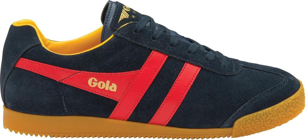 Кроссовки Gola Harrier Suede (CMA192) Gola Harrier Suede (CMA192) navy/red/sun