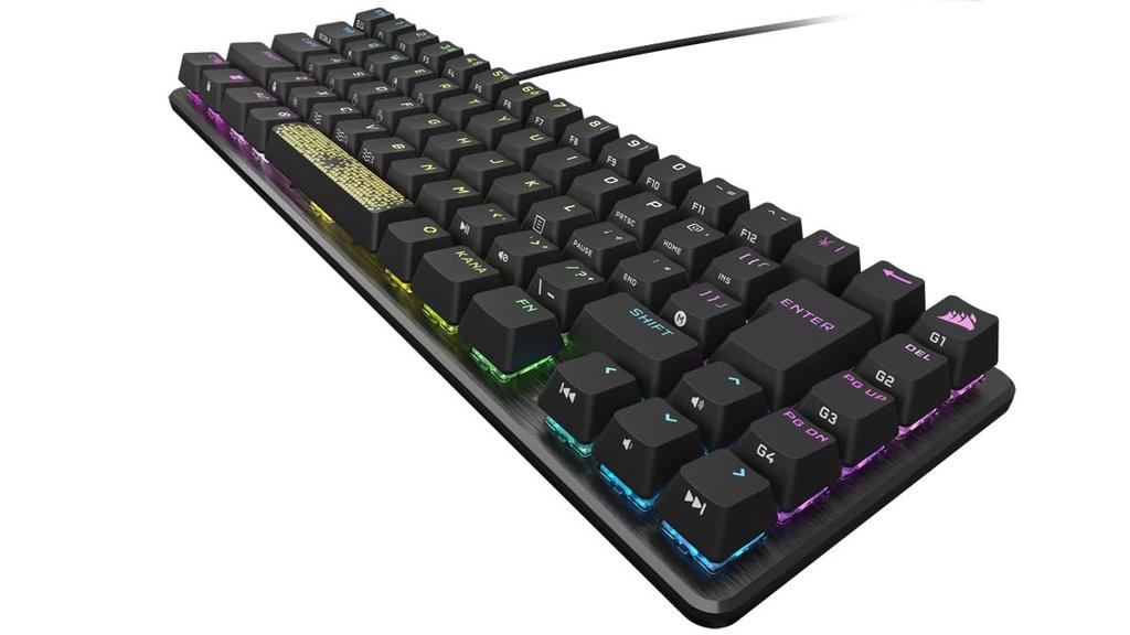 Corsair K65 PRO MINI RGB 65% Size Tenkeyless Optical Mechanical Gaming Keyboard Japanese Layout No Kana Printing CH-91A401A-JP KB755