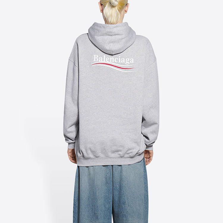 Balenciaga Толстовка Женская Серая 578135TKVI91379