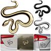 Car Exterior Decor Zinc Alloy Snake Shape Auto Sticker Badge Car Styling Decals Emblem Decoration Auto Parts
