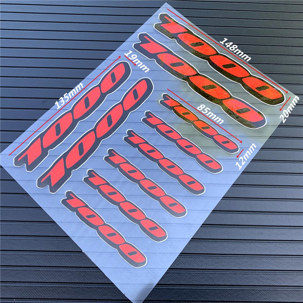 1 пара универсальных наклеек на заднюю часть обтекателя мотоцикла, эмблема для Honda Suzuki Kawasaki Yamaha для 600 750 1000cc