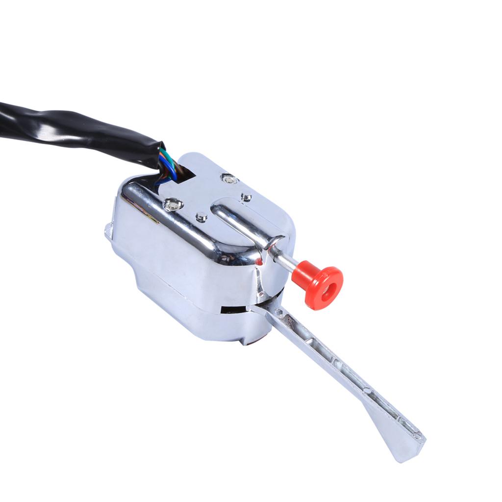 12V Universal Chrome Street Hot Rod Turn Signal Switch For Ford for Buick Car Accessories