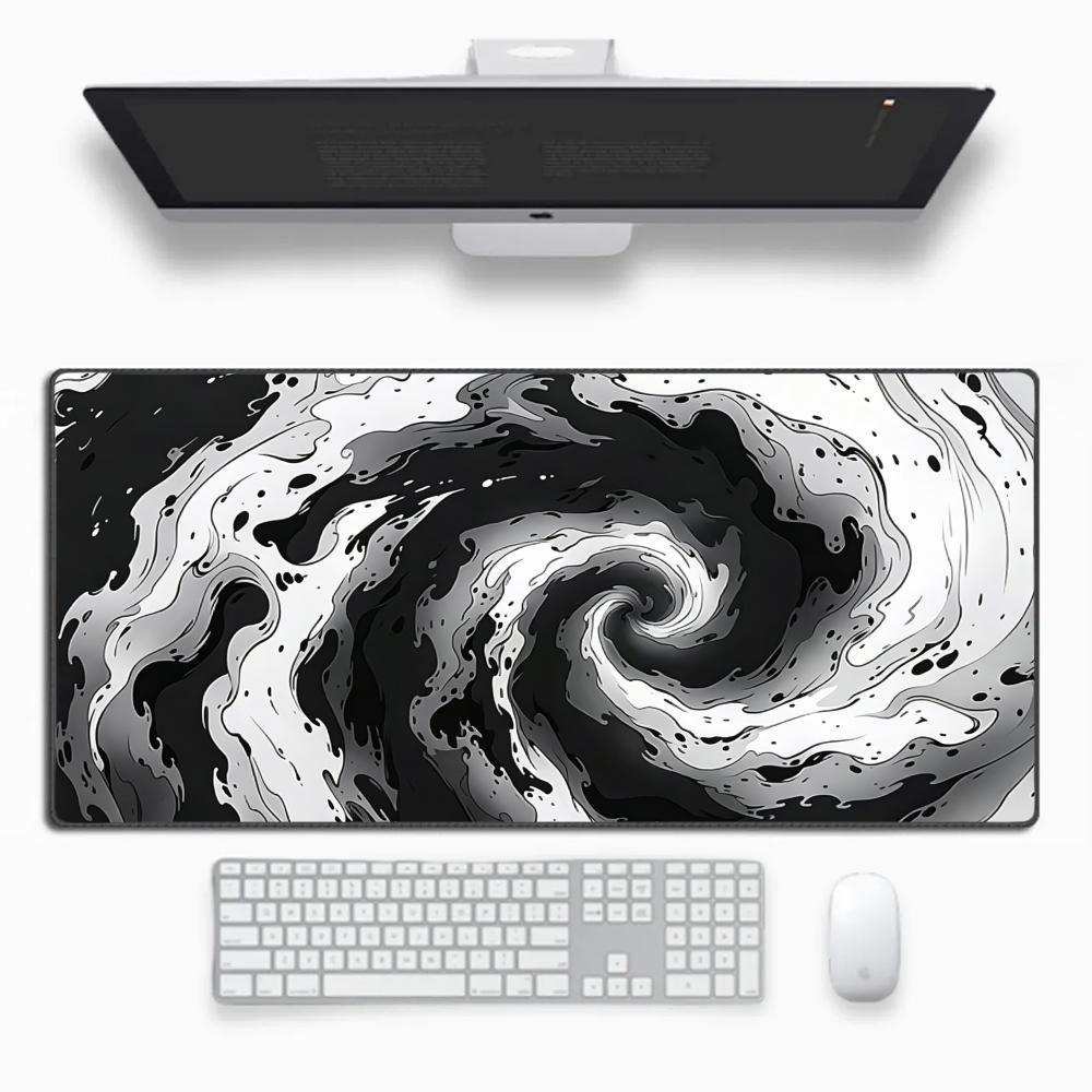 Ink Marble Abstract MousePad Mouse Pad Large Computer Office Table Mats XXL Anti-slip HD Gaming Keyboard Mousepads Long Desk Mat