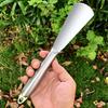 Thickened Stainless Steel Shovel Rustproof Transplanting Tool Garden Shovel Hanging Hole Labor-saving Planting Shovel