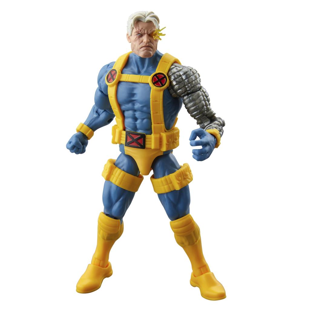 Hasbro Marvel Legends Series Cable Comics Collectible 6-inch (15cm) Action Figure with Build-A-Figure Parts, F9078, Authentic