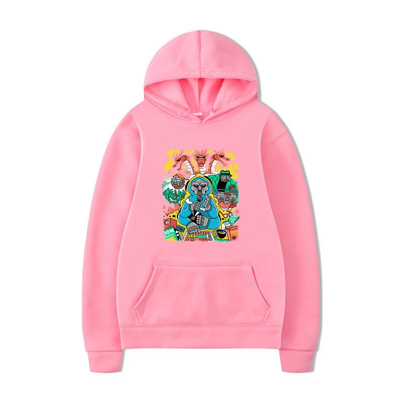 Rip Mf Doom Hoodie Men Fashion Long Sleeve Sweatshirts Hip