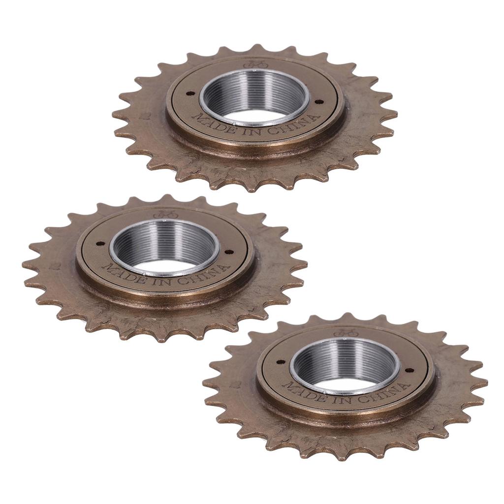24T Bike Single Speed Flywheel Threaded One Speed Bicycle Freewheel Cycling Replacement Accessory
