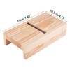 For Creative Soap Beveler Planer Wood Drawer Box Soap Trimming Tool Loaf Soap Mold Cutter for Soap Making Soap Shaver To