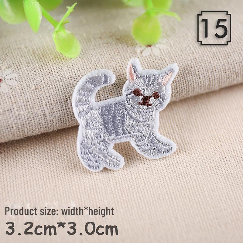 Очаровательная нашивка с изображением маленького животного для детской одежды