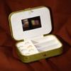 Large Capacity Velvet Jewelry Box Exquisite Necklace Storage Box Jewelry Organizer Case  Travel Use