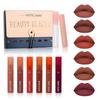BEAUTY GLAZED - Набор из 8 штук: Матовая жидкая помада + Масло для губ + Бальзам для губ