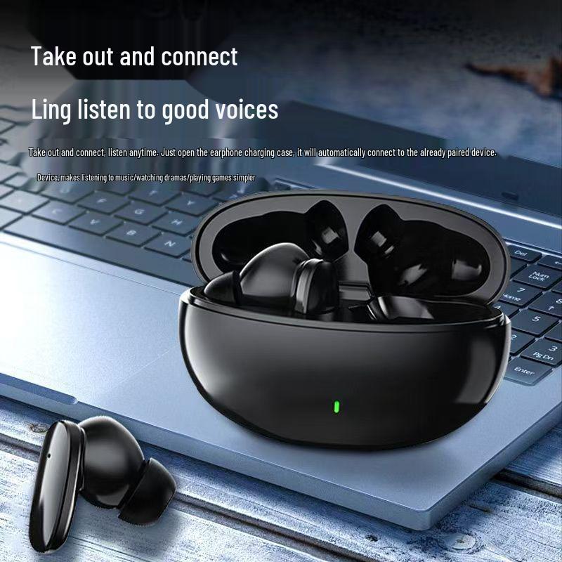 Премиум-звук: Беспроводные Bluetooth-наушники S90 2025 года - Шумоподавление, Длительное время работы от аккумулятора, Внутриканальный спортивный дизайн