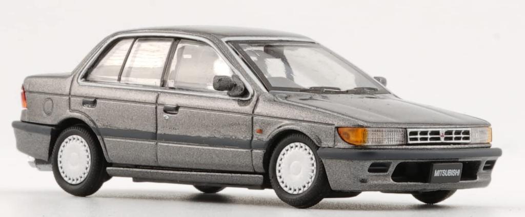 BM CREATIONS Mitsubishi Lancer GTI 1988 Silver LHD Finished Product 1/64